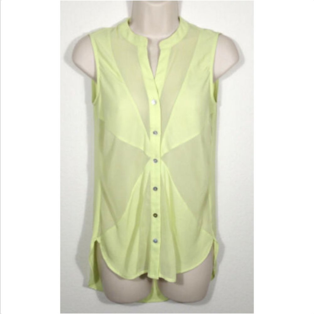 BELLATRIX Hi-Low Tunic Button Top Blouse 1790E1M